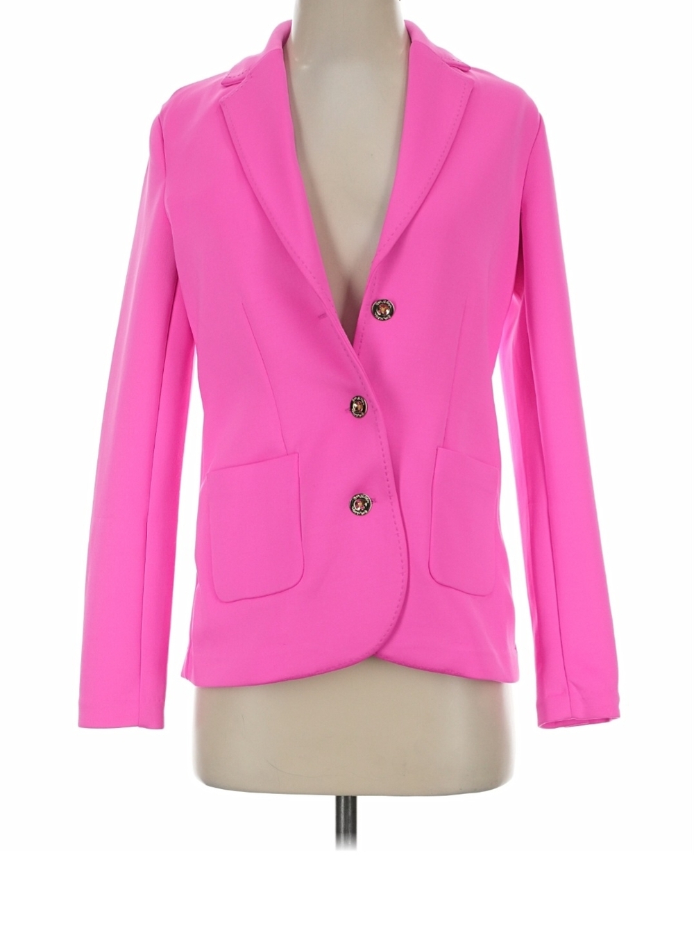 Lilly Pulitzer Bright Pink Tailored Blazer